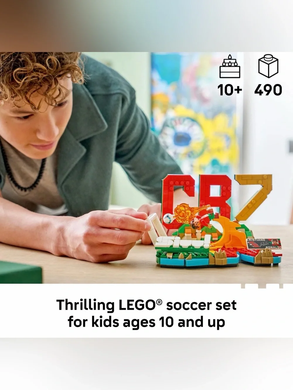 LEGO 66823 Cristiano Ronaldo Collector Edition CR7  2 Sets/2 in 1, 1344 PCS, NWT